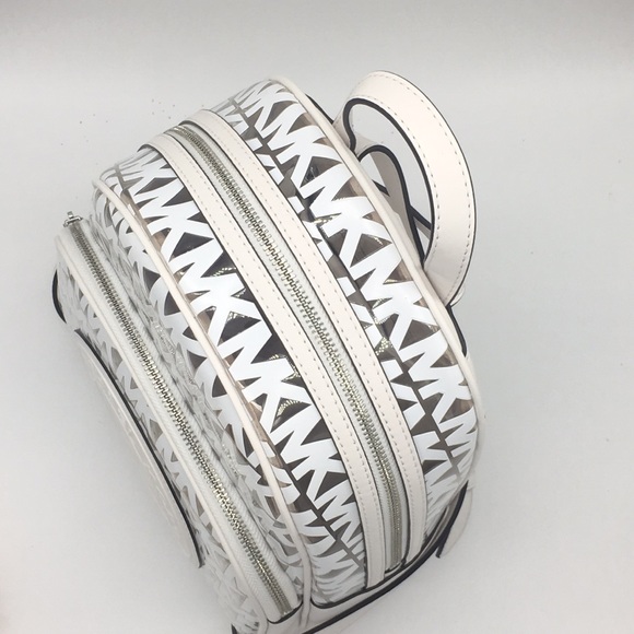 MICHAEL KORS ABBEY MD BACKPACK OPTIC WHITE - Picture 5 of 8